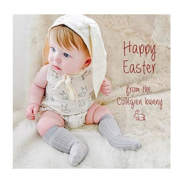 コレジアンのインスタグラム：「HAPPY EASTER! May your Easter basket be full of joy, happiness and peace! 🐰🐣🔔 There are many different traditions around the world. In France we have the egg hunt! Keep your Easter traditions alive. Someday your kids will be sharing them with their own children. ❤️ . You're going to be all dressed up in your Sunday best. Which socks are you going to wear? Ankle socks, kneehighs, lace-trim socks…..at Collégien you have such a large choice of styles and colours for the whole family! 😍 . 🇫🇷 JOYEUSES PAQUES !!! 🐰🐣🔔 Qui dit Pâques dit chasse aux œufs en famille ! Préparez-vous à la traditionnelle chasse aux œufs ! Petits comme grands se réjouissent de la magie de Pâques. ❤️ . Quelle tenue avez-vous choisi pour célébrer ces moments magiques en famille ? Chaussettes hautes, courtes, avec ou sans dentelle, dans des coloris vifs ou plus classiques, nos chaussettes s’adaptent à toutes les envies et les tenues ! Des produits intemporels qui vous accompagnent dans chaque moment de votre vie ! 😍 . . Picture @nsguidetostyle 😘 . #collegien #collegiensocks #madeinfrance #extrasoft #bestsocksever #barneklær #kinderstrümpfe #kniestrümpfe #靴下 #носки #sokker #instamum #ベビー用品 #easter #spring #easterbunny #bunny #eastersunday #easterhunt #påskeharenharværetforbi #påskeferie #пасхальный #пасха #гольфы」