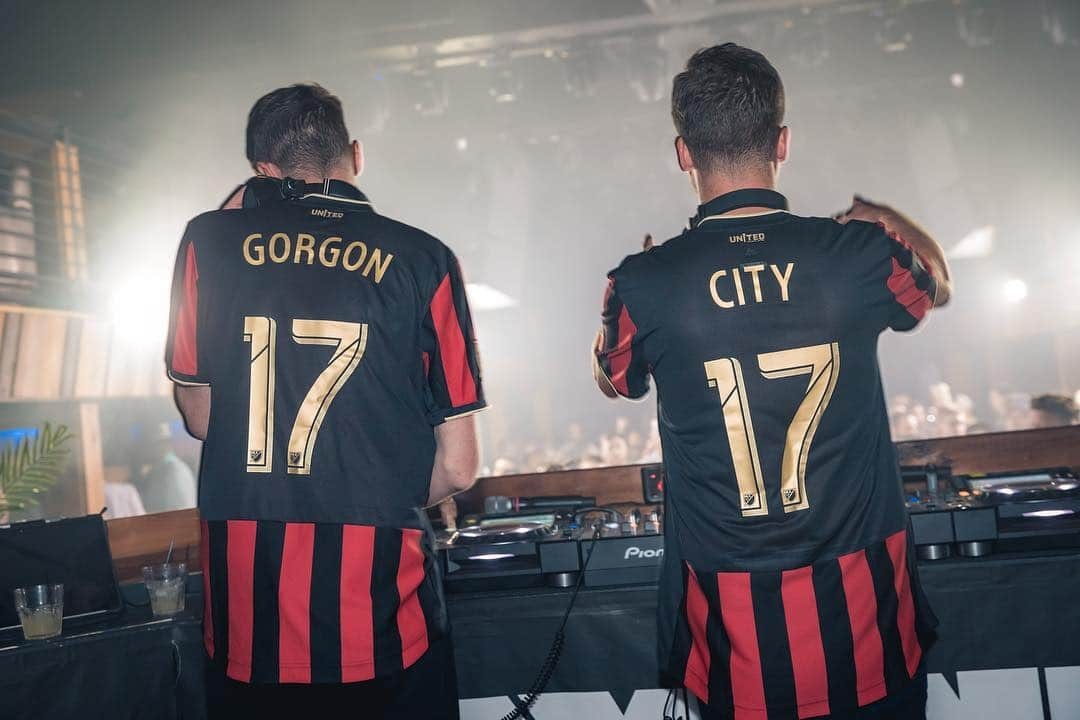 Gorgon Cityさんのインスタグラム写真 - (Gorgon CityInstagram)「Thank you @ravineatl for having us, amazing club, amazing crowd!!!! Special shouts to @atlutd for the welcome package, and to Willow, the nightclub dog ( 📷 @fabeaux)」4月21日 18時18分 - gorgoncity