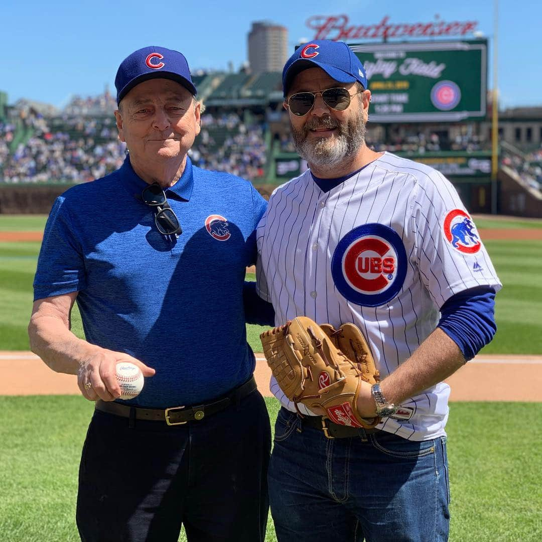 シカゴ・カブスさんのインスタグラム写真 - (シカゴ・カブスInstagram)「@nickofferman and family at the Friendly Confines! #EverybodyIn」4月22日 5時27分 - cubs