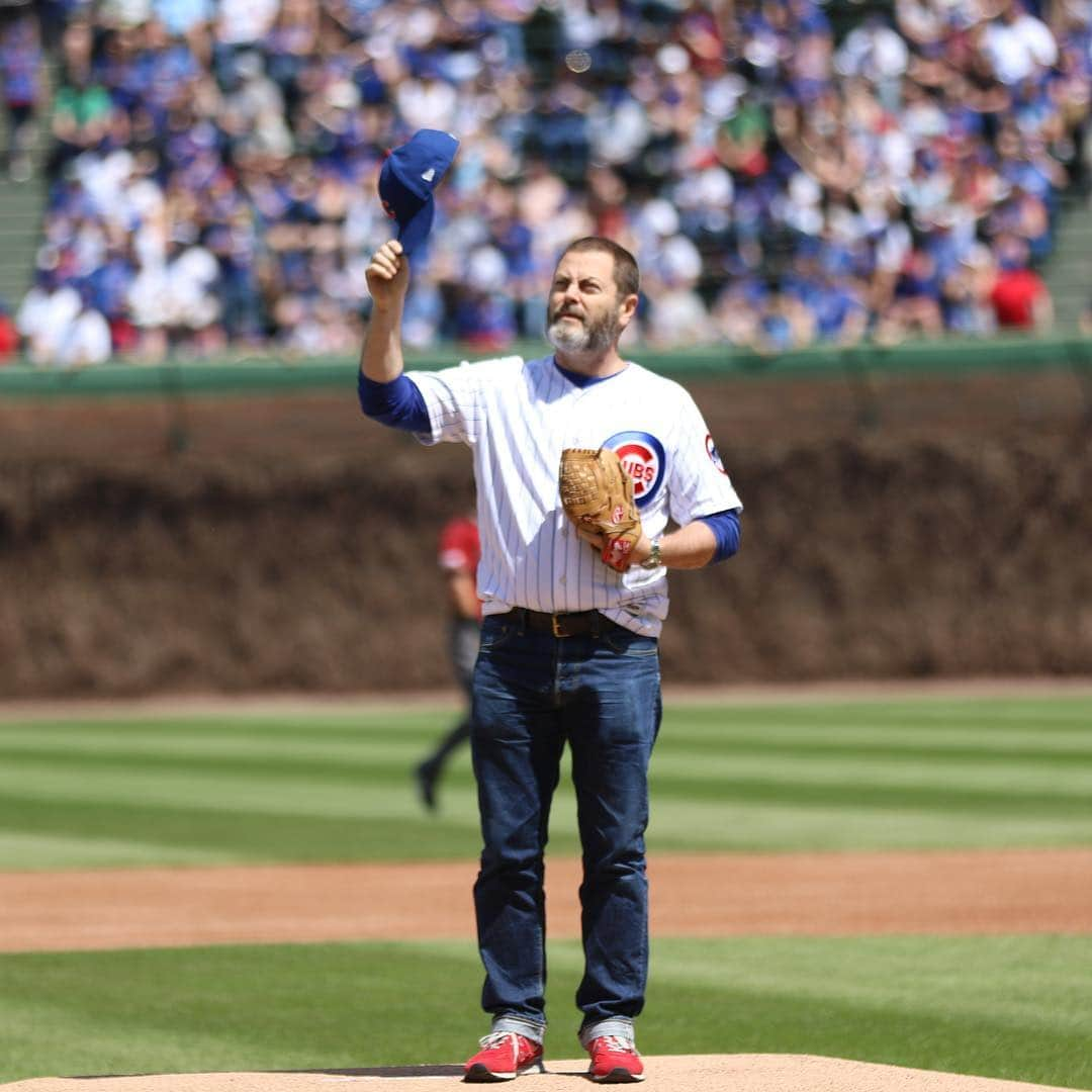 シカゴ・カブスさんのインスタグラム写真 - (シカゴ・カブスInstagram)「@nickofferman and family at the Friendly Confines! #EverybodyIn」4月22日 5時27分 - cubs