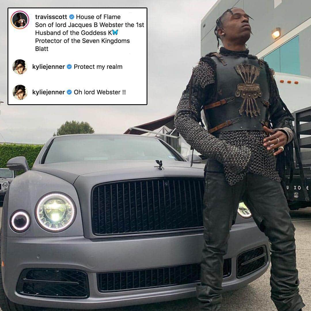 E! Onlineさんのインスタグラム写真 - (E! OnlineInstagram)「This interaction takes the throne. 👑(📷: @travisscott)」4月22日 4時15分 - enews