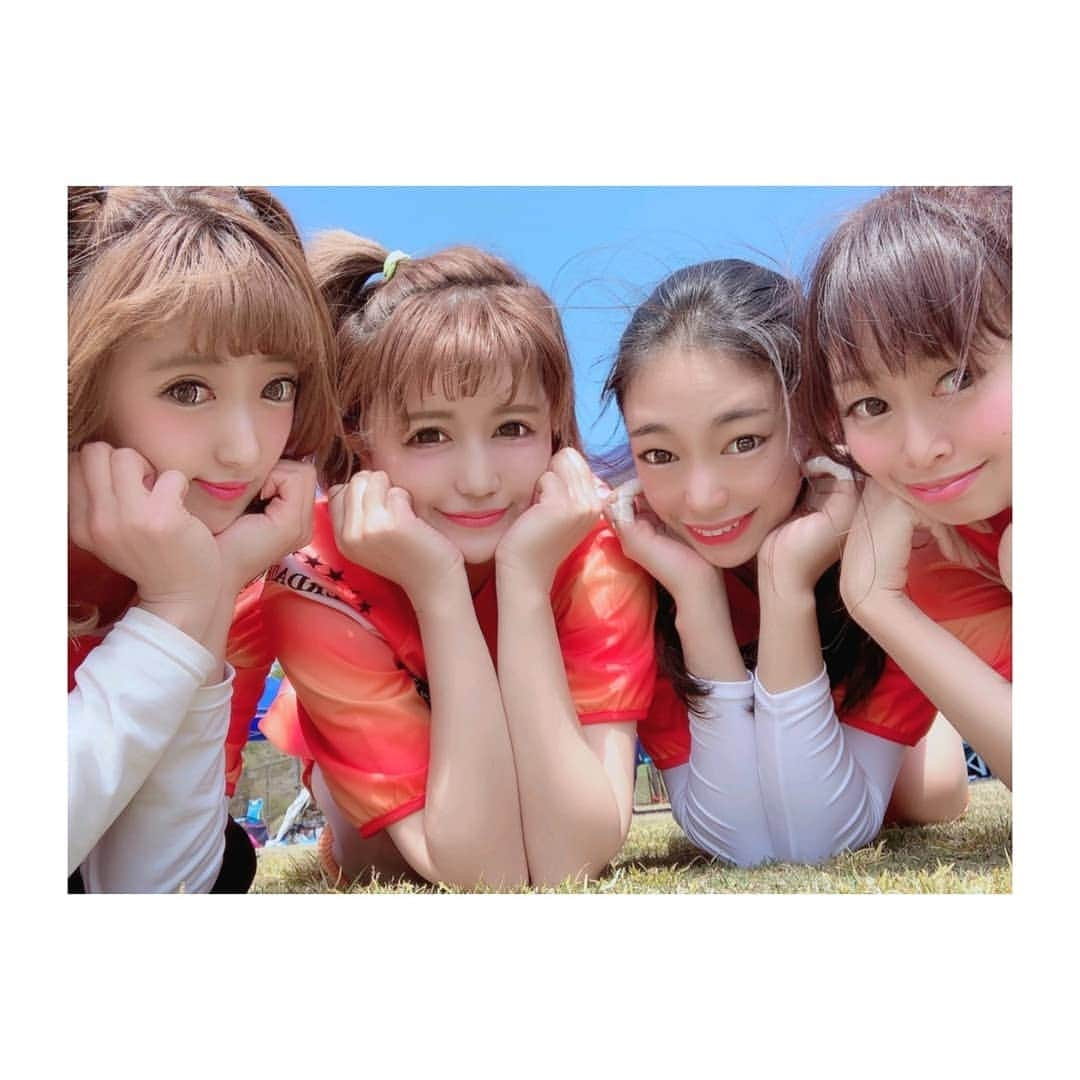 梁愛美さんのインスタグラム写真 - (梁愛美Instagram)「2019/4/21(日) ❥︎ ❥︎ ”県民共済 presents 2019なでしこ&キッズサッカー大会 in 阿蘇” ❥︎ ❥︎ 会場☞﻿阿蘇市農村公園「あぴか」多目的グランド (熊本県阿蘇市黒川字灰塚656の外) Tel:0967-32-5081 ※雨天決行 ❥︎ ❥︎ 【主催】NPO法人熊本県キッズサッカー協議会 【共催・番組制作】株式会社テレビ熊本 協力 MIKASA 【後援】阿蘇市・阿蘇市教育委員会 【特別協賛】熊本県民共済生活協同組合 ❥︎ ❥︎ 2回目の熊本遠征✈⚽💕 ❥︎ ❥︎ OMIASHIchula3位でしたぁ🥉🏆✨ ❥︎ ❥︎ そして梁愛美、9月の大会振りにゴール決めましたぁ😭😭😭⚽✨ ❥︎ ❥︎ これから打ち上げっ🐻🍺💕 ❥︎ ❥︎ #kumamotojapan #kumamoto #aso #expedition #futsal #soccer #OMIASHIchula #chula #LIBERDADE #芸能人女子フットサル #フットサル女子 #フットサルギャル #個サル女子 #背番号8 #梁愛美 #プラチナムプロダクション #フットサル #サッカー #サッカー好きな人と繋がりたい #フットサル好きな人と繋がりたい #リベルダージ #遠征 #熊本 #阿蘇 #愛美ちゃん奮闘記 #あいみちゃん奮闘記」4月21日 20時25分 - aimipink