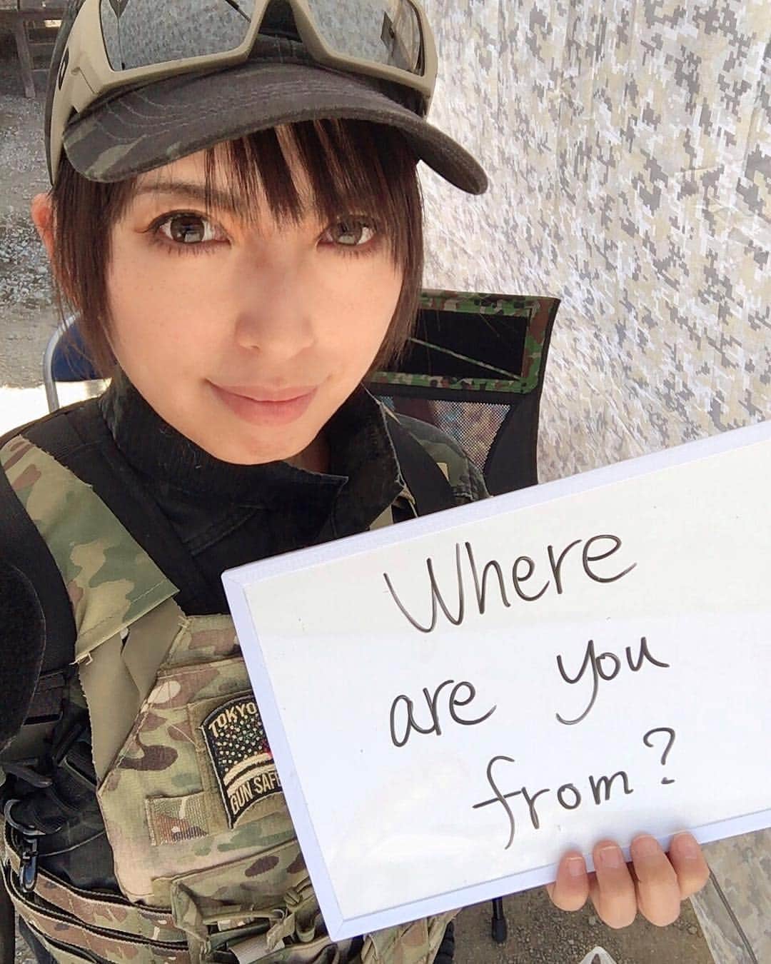 みりどる乙夜さんのインスタグラム写真 - (みりどる乙夜Instagram)「I have a question for everyone who visiting my Instagram 😍  #whereareyoufrom #question #airsoft #airsoftgirl #airsoftworld #international  #military #militarygirl #militarywoman #worldmilitary #multicam #oakley #weekend #country #message #selfie #jpc #glasses #japan #質問 #メッセージ #ミリタリー #サバイバルゲーム #自撮り #マルチカム #ミリドル #乙夜 #」4月21日 20時34分 - itsuya_miridoru