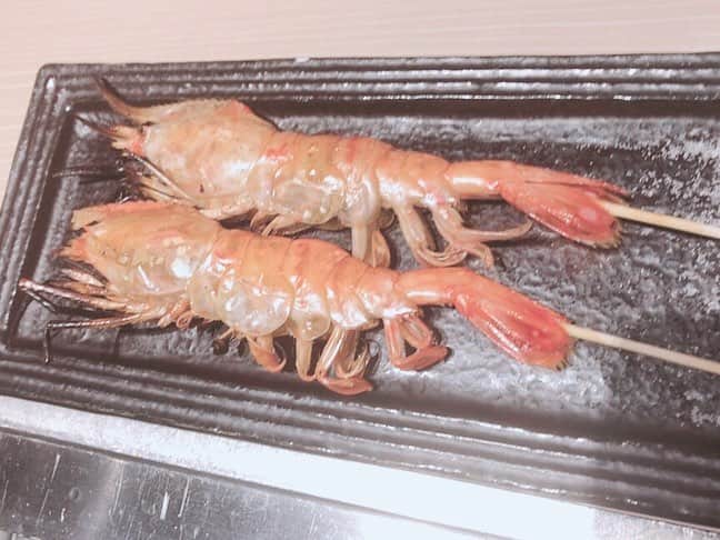 仙石みなみさんのインスタグラム写真 - (仙石みなみInstagram)「. 海老とジンギスカンで パワーアップアップ♡ 🦐🐏 . #shrimp #ramb #ジンギスカン #羊 #eat #yummy #up #love」4月21日 20時28分 - sengoku_minami