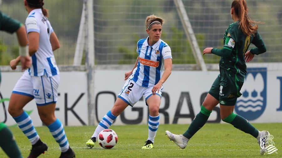 レアル・ソシエダさんのインスタグラム写真 - (レアル・ソシエダInstagram)「#RealSociedad 1-0 Real Betis. AURRERA NESKAK!!! 🔵⚪️🔵」4月21日 20時54分 - realsociedad