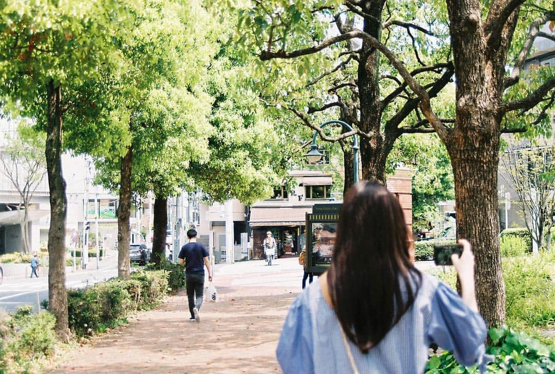 中村里帆さんのインスタグラム写真 - (中村里帆Instagram)「おばあちゃんが買ってくれたワンピース。やっと着られる気温になって嬉しい☺︎」4月21日 21時17分 - __rihostagram__