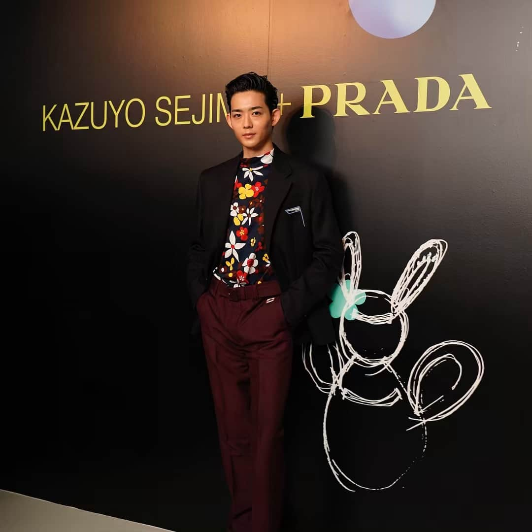 竜星涼さんのインスタグラム写真 - (竜星涼Instagram)「🌸❤️ #Prada #kazuyosejima」4月21日 22時05分 - ryo_ryusei