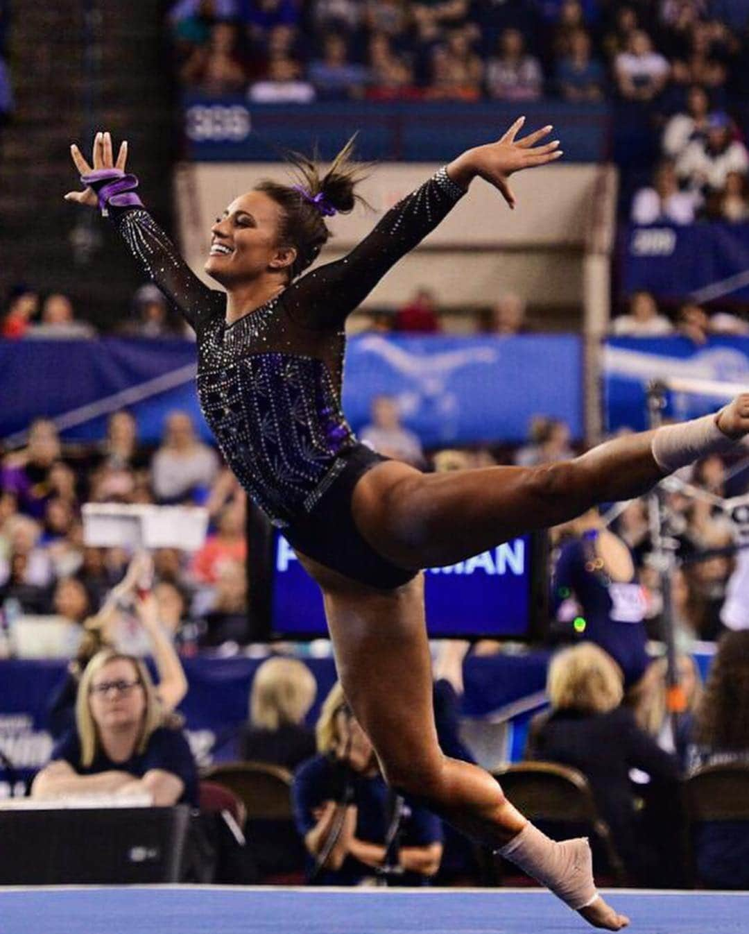 レキシー・プリースマンさんのインスタグラム写真 - (レキシー・プリースマンInstagram)「To the little girl who fell in love with the sport. You did it. You never gave up. You beat so many odds. You persevered through adversity. You made it. For as hard as it is to say this after 17+ years of the sport that has been my life, it’s time to hang it up. Thank you gymnastics for all the memories. My journey wasn’t easy, but I wouldn’t change it for the world. I can’t thank everyone enough for your constant love you have given me throughout my career. To be honest, I could have/ should have been done a long time ago... but that fire inside of me was not done burning. I continued to keep fighting because this sport brought me immense joy. One thing I can tell you I learned, you’re stronger than any adversity life throws at you. My body might be thanking me, but my hearts torn to pieces. If you know me, I love this sport and I love everything it’s taught me. It sure in the heck  challenged me and It may have broke me a few times, but the good thing about broken pieces...you are able to build them up stronger than ever. Yesterday was so special. Before doing my last routine ever, I took a moment to look into the stands, look at my teammates, look at my coaches and look at my tattoo for a reminder that Gracie was there. I will never forget how that made me feel. That will be a feeling I will remember for the rest of my life. Thank you to my teammates, coaches and this amazing university for giving me this incredible opportunity to compete for you. LSU is more than a university, it’s a family. Wow. I’m sure going to miss this. #FOREVER LSU.」4月21日 22時26分 - lpriessman2016