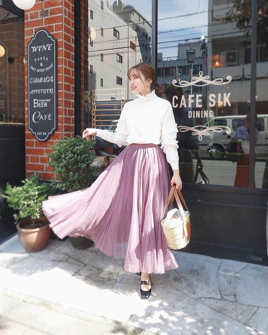 藤川沙弥のインスタグラム：「𝑜𝓊𝓉𝒻𝒾𝓉𓂅 タグ付けしてます🏷  fifthが40%オフしてる… お買い得すぎ🤭💗」