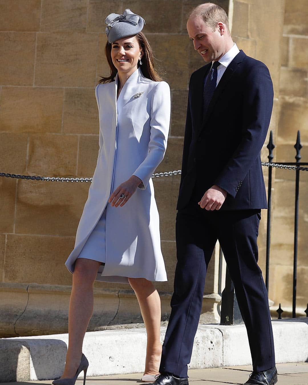 Just Jaredさんのインスタグラム写真 - (Just JaredInstagram)「#KateMiddleton and #PrinceWilliam attend #Easter Sunday services at St. George’s Chapel in Windsor, England. Photos: Getty」4月21日 23時16分 - justjared