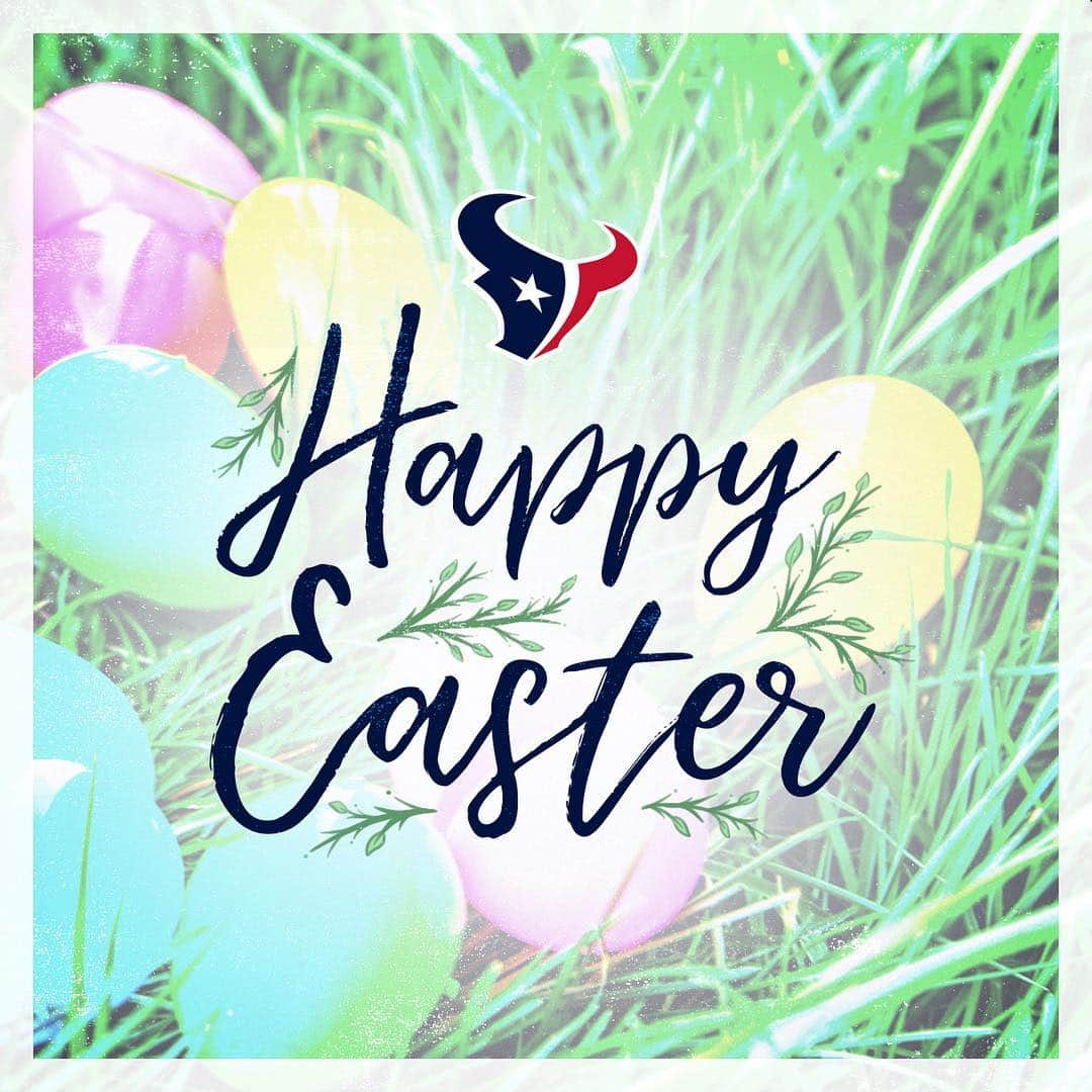 ヒューストン・テキサンズさんのインスタグラム写真 - (ヒューストン・テキサンズInstagram)「Happy #Easter!」4月21日 23時50分 - houstontexans