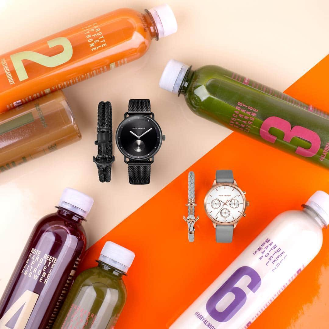 PAUL HEWITTさんのインスタグラム写真 - (PAUL HEWITTInstagram)「[GIVEAWAY CLOSED] GIVEAWAY ALERT! 🔥 We're giving away a set for her and him consisting of a watch and a bracelet from PAUL HEWITT and on top a "7-day-juice-cleanse" for each from Kale&Me. _ Here's how to participate: Follow @paul_hewitt and @kaleandme. Tag a friend in the comments and like this post. The two winners will be announced in the caption of this post on 29th April. Good luck! 🍀 CONGRATULATIONS @julesluvz_ and @noureddinho9 🎉✨ You’re the lucky winners of our giveaway! Please contact us via DM. 📩  #getAnchored #paulhewitt #giveaway #juicecleanse #kaleandme #juice #juicy #watch #watches #bracelets #womenswatch #menswatch」4月21日 23時53分 - paul_hewitt