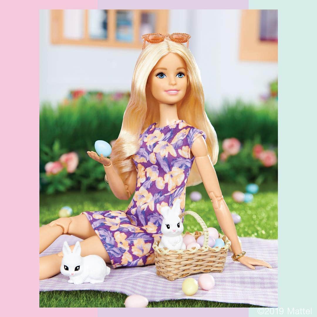 バービーさんのインスタグラム写真 - (バービーInstagram)「Here’s to a good hare day this #Easter! 🌸🐰🌸 #Barbie」4月22日 1時00分 - barbie