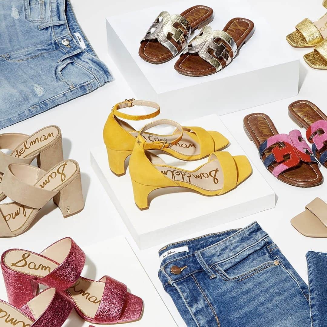 サムエデルマンのインスタグラム：「Our favorite spring essentials」