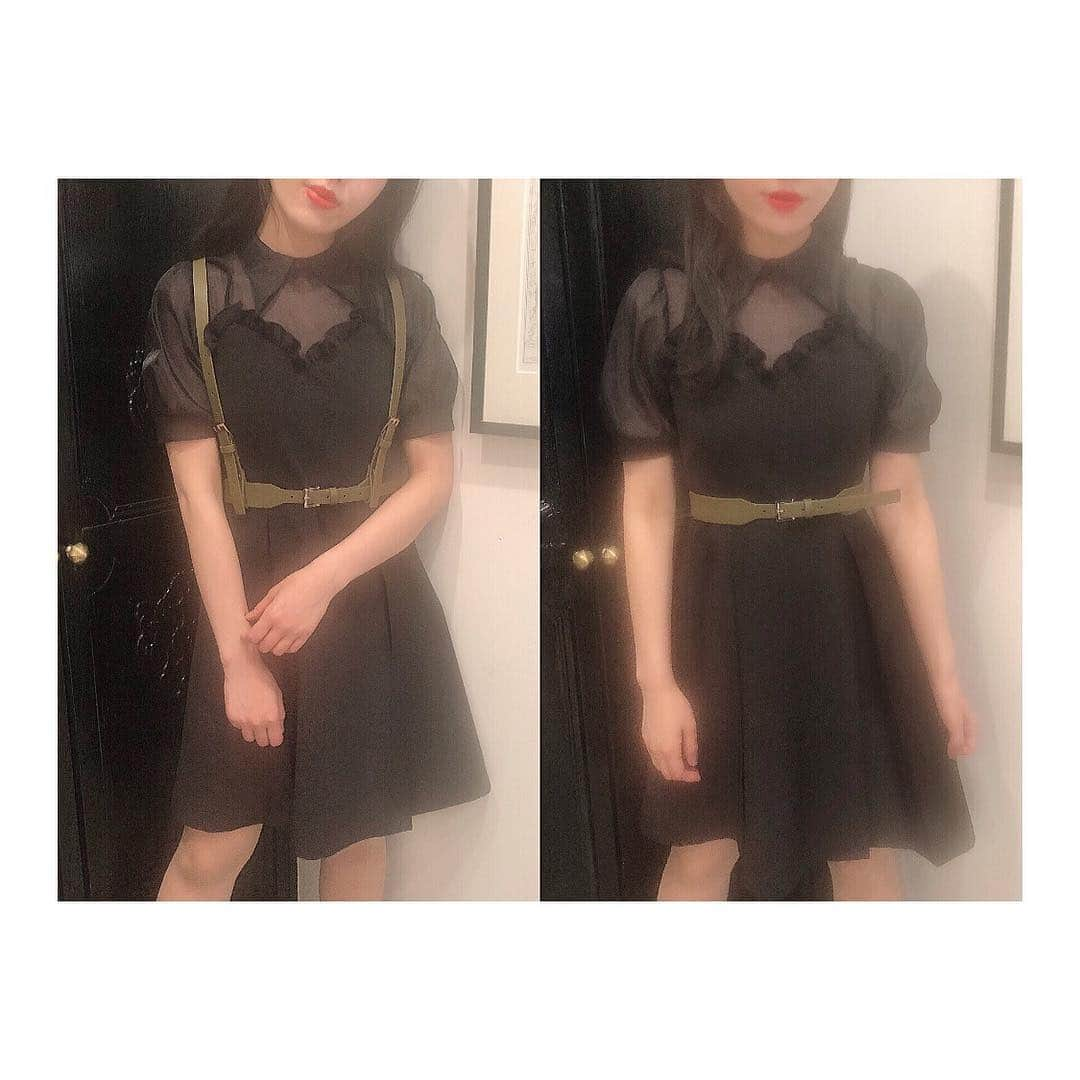 EATMEさんのインスタグラム写真 - (EATMEInstagram)「4.22 update... #EATME #APRIL #NEW #ITEM #🌹 STAFF身長🚺:162cm ワンピース➡︎発売中 ハーネス➡︎4.23予定 ワンピース➡︎4.26発売予定 . TOP画面のURLからEATME WEB  STOREをCHECK💁🏻‍♀️ @eatme_japan . 2WAYハーネスベルト（ #HARNESS ） ¥6,000（+tax） COLOR🎨:KHK.BLK . FRONTレースアップレイヤードワンピース（ #ONEPIECE ） ¥14,000（＋tax） COLOR🎨:BLK.PNK.BEG SIZE📐:S.M . エンブロイダリーレースワンピース（ #ONEPIECE ） ¥13,000（＋tax） COLOR🎨:O/WHT.KHK.BLK SIZE📐:FREE . #EATME_CODE #eatmejapan #イートミー #fetishmode #2019sseatme #2019ss #WOODSCAGE #益若つばさ #tsubasamasuwaka #fashion #outfit #styling #japan #tokyo #harajuku #原宿 #instagood #like4like」4月22日 14時44分 - eatme_japan