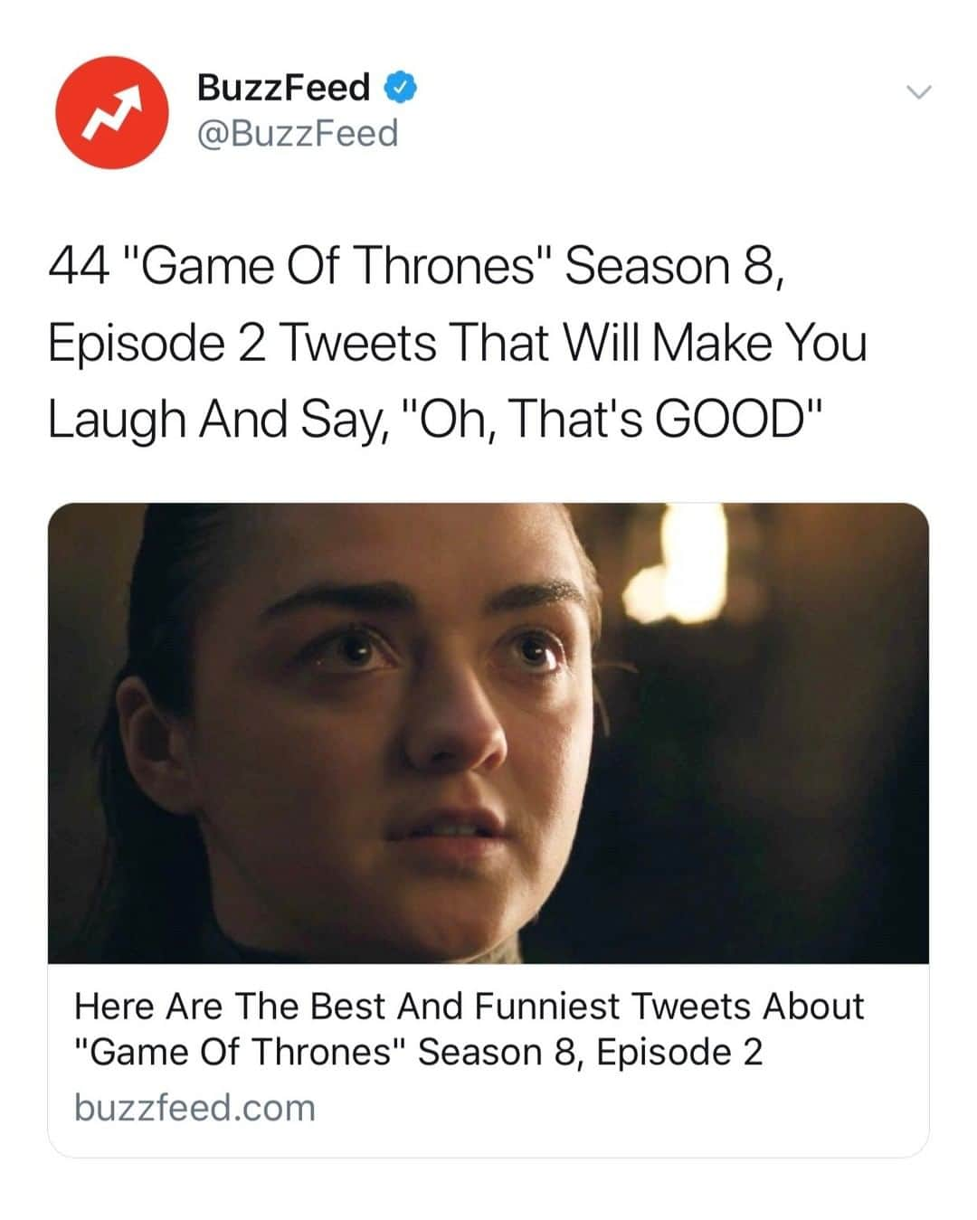 BuzzFeedさんのインスタグラム写真 - (BuzzFeedInstagram)「The best part of Sunday night? Tweets about #GameofThrones 😂 Link in bio ⚔️👀」4月22日 13時20分 - buzzfeed