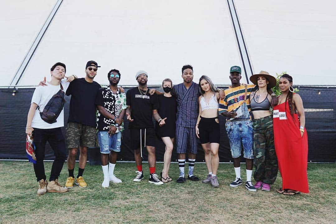 有働真帆さんのインスタグラム写真 - (有働真帆Instagram)「SQUAD👑 @aakomon @gotamydance 🔥 #coachella」4月22日 14時07分 - maho_udo