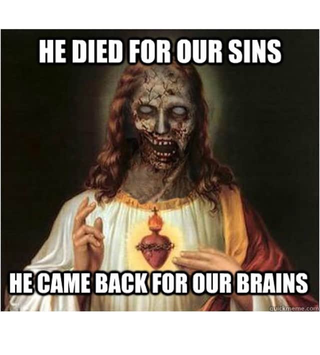 ロブ・ゾンビのインスタグラム：「Happy Zombie Jesus Day !」