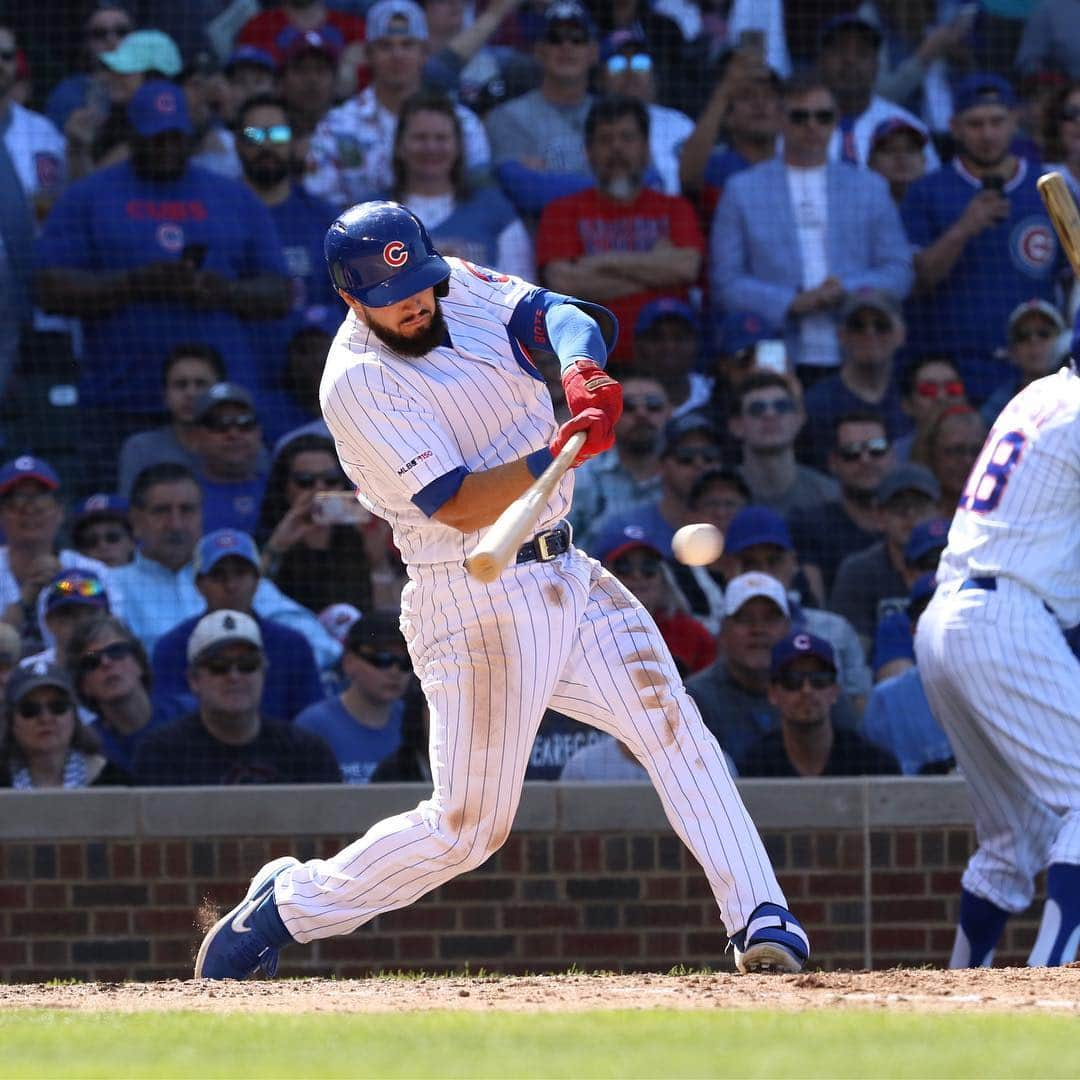 シカゴ・カブスさんのインスタグラム写真 - (シカゴ・カブスInstagram)「It’s a walk-off! #Cubs win! #EverybodyIn」4月22日 6時07分 - cubs