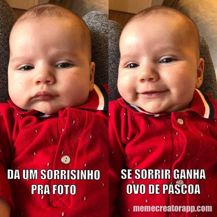 チアゴ・ペレイラさんのインスタグラム写真 - (チアゴ・ペレイラInstagram)「Luca já tá malandro... hahaha! Feliz Páscoa pra todos! .⠀ .⠀ .⠀ .⠀ .⠀ #baby #babyboy #bebe #memesbrasileiros #memesbrasil #memesdebebes #paidemenino #paideprimeiraviagem」4月22日 6時46分 - thiagopereira
