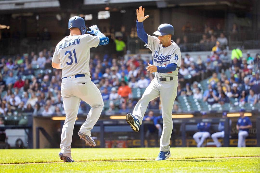 ジョク・ピーダーソンさんのインスタグラム写真 - (ジョク・ピーダーソンInstagram)「Birthday Bombs feat Bopper @cody_bellinger」4月22日 6時48分 - yungjoc650