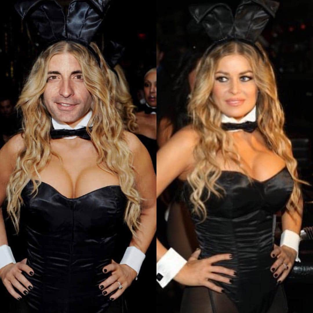 カルメン・エレクトラさんのインスタグラム写真 - (カルメン・エレクトラInstagram)「#happyeaster from me and Andy Garcia 😂🙌🏼 #playboy  bunnies」4月22日 7時14分 - carmenelectra