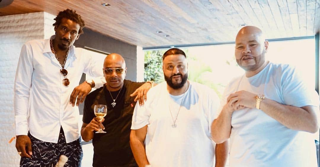 ファット・ジョーさんのインスタグラム写真 - (ファット・ジョーInstagram)「The Mob Family Ties @therealnoreaga @djkhaled @amareisreal」4月22日 8時48分 - fatjoe