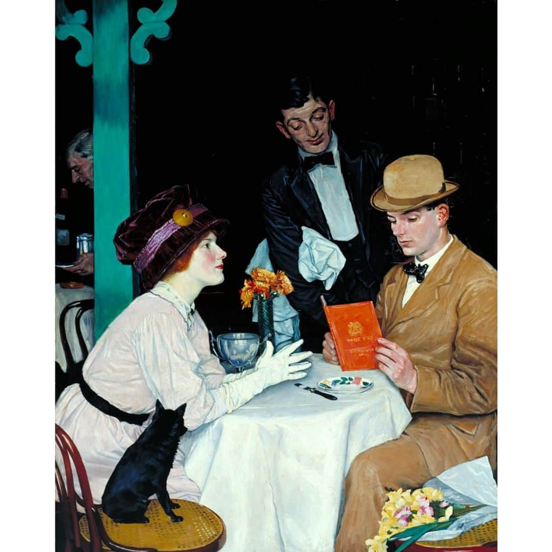 テート・ギャラリーさんのインスタグラム写真 - (テート・ギャラリーInstagram)「William Strang’s ‘Bank Holiday’ painted in 1912 features his friends and family posed in an imaginary setting where he invites the viewer to speculate as to what exactly is going on in this scene. 🎩🐕💐」4月22日 9時07分 - tate