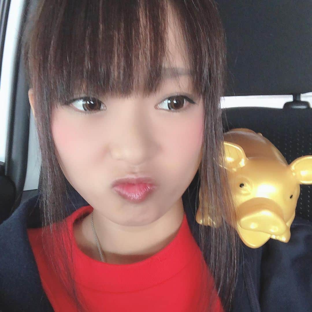 のインスタグラム：「今日はM'sガーデン様にて微女と野獣の収録ですぅ(*ﾟ▽ﾟ)ﾉ」