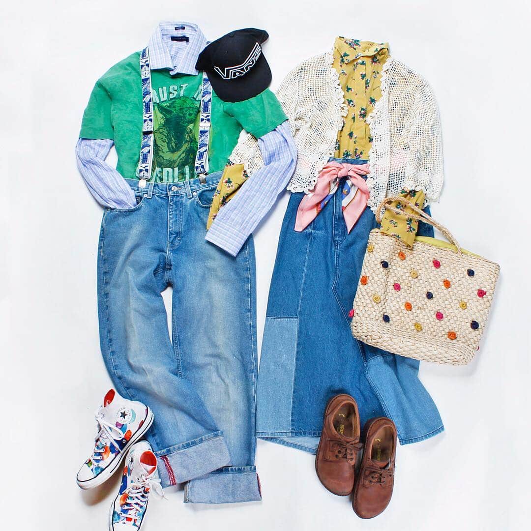 天王寺ミオさんのインスタグラム写真 天王寺ミオinstagram Gwのお出かけコーディネート レーヨン特有のさらっとした着心地と 夏でも涼しく羽織れる麻素材を採用した さらりと軽い着心地のシャツジャケット カフスはリブ素材で さっとまくりあげたり