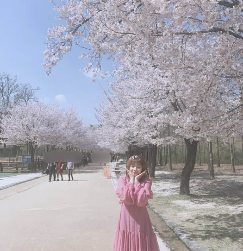 チェウォンさんのインスタグラム写真 - (チェウォンInstagram)「모두 #화이팅 😆❤️🌸」4月22日 12時27分 - chaeni_0824