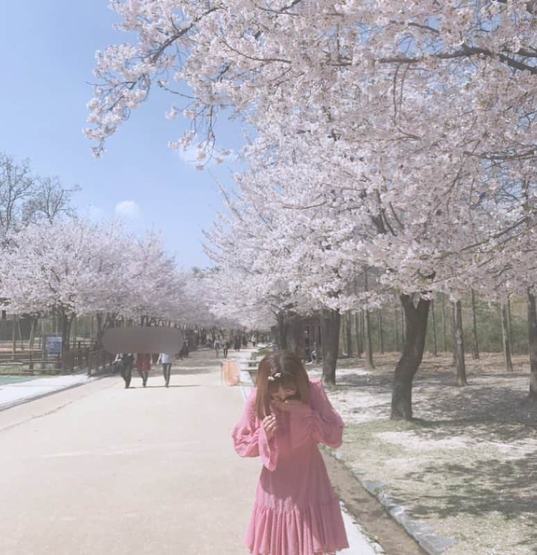 チェウォンさんのインスタグラム写真 - (チェウォンInstagram)「모두 #화이팅 😆❤️🌸」4月22日 12時27分 - chaeni_0824