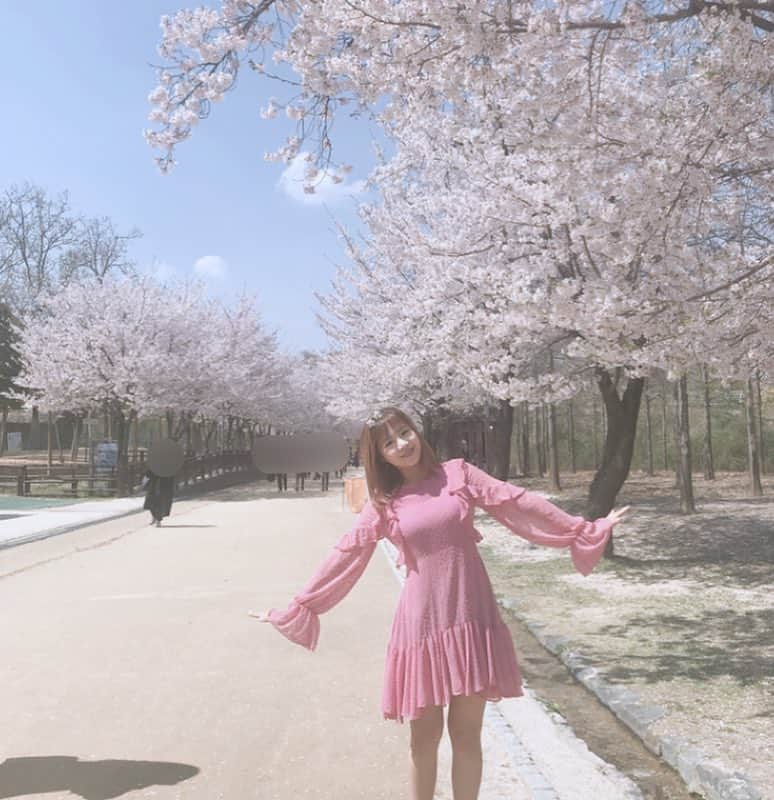 チェウォンさんのインスタグラム写真 - (チェウォンInstagram)「모두 #화이팅 😆❤️🌸」4月22日 12時27分 - chaeni_0824