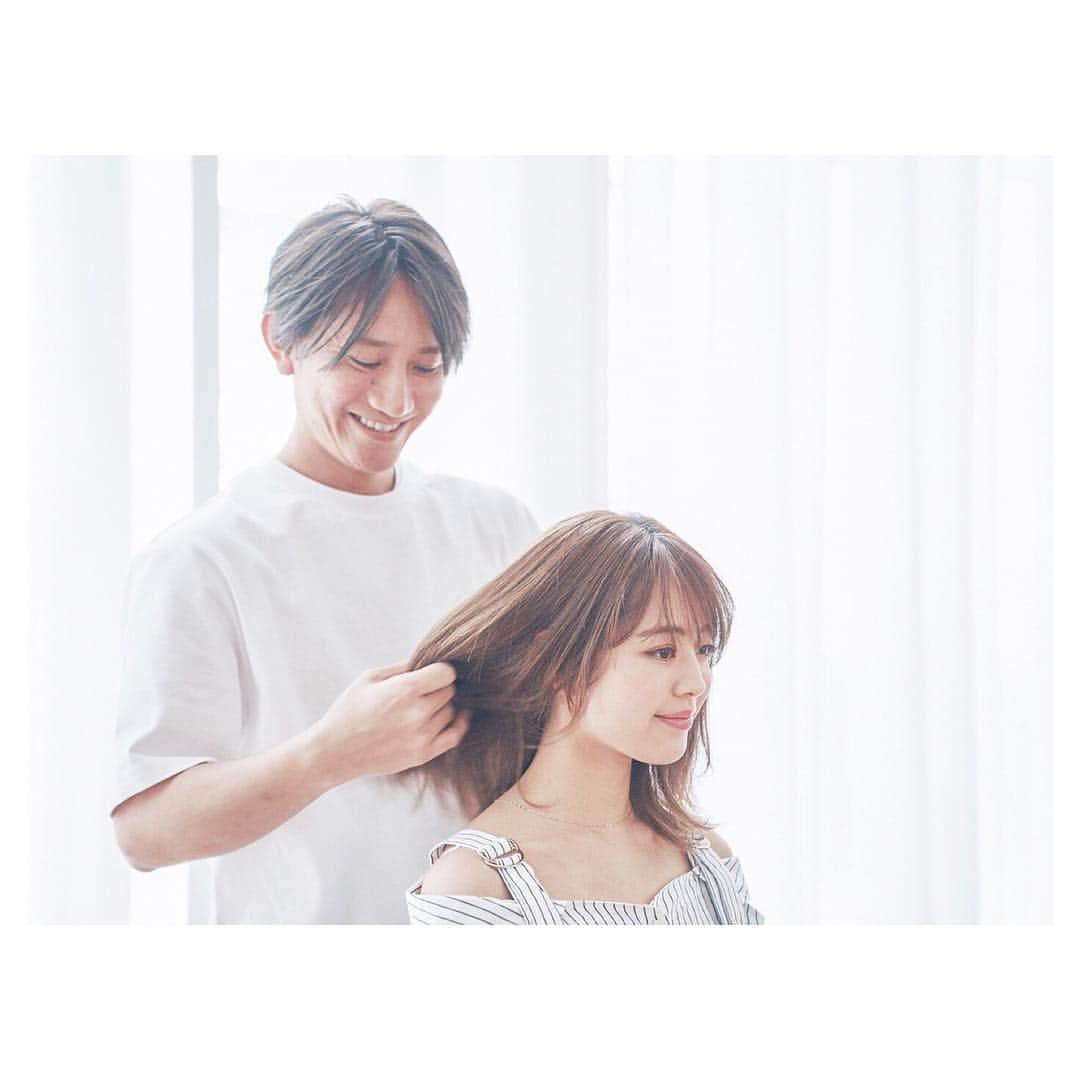 前原穂高のインスタグラム：「スティーブンノルの動画に 携わらせていただきました😍 暑くて髪の毛がベタつく季節に使える スタイリング剤を紹介してるよー！ 2枚目の動画を見てみてねー(^^) ㅤㅤㅤ @skny_jpn #ドライシャンプー #スタイリング剤 #ヘア #ヘアアレンジ #ヘアスタイル #ヘアメイク #ヘアセット #アレンジ #スタイリング #ほだかっと #ほだからー #ヘアサロン #サロン #美容室 #hair #hairstyle #haircolor @vvvvvvioletttttt  @vvvvvviolet_nagoya  #美容室violet」