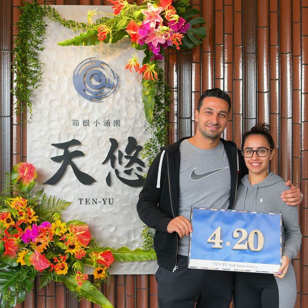 バウリニューアルジャパンのインスタグラム：「LOVE FOR JAPAN 大切な日を記念日に2019キャンペーン ＊ #大切な日を記念日に #天悠  #tenyu #箱根 #hakone  #loveforjapan  #バウリューアル #バウリューアルデイ #記念日 #アニバーサリー #バウリニューアルジャパン #japan #箱根旅行 #温泉 #平成最後 #couple #カップル #travel #旅行」