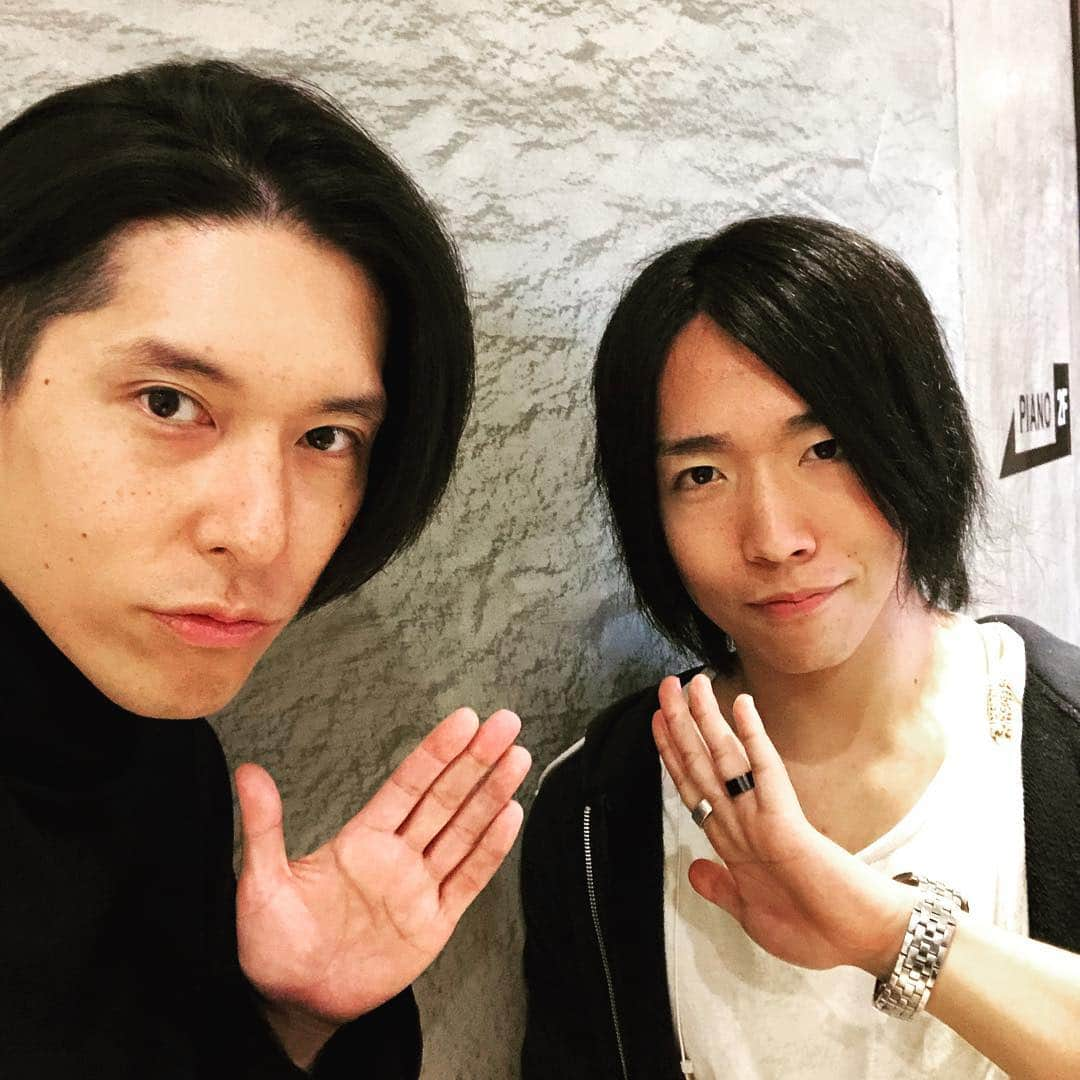 葉月さんのインスタグラム写真 - (葉月Instagram)「MAHONEくんとスタジオ入ってました  やー勉強になります シャウトしたい人はYouTubeにてMAHONEで検索  #MAHONE」4月22日 15時50分 - lynch_hazuki