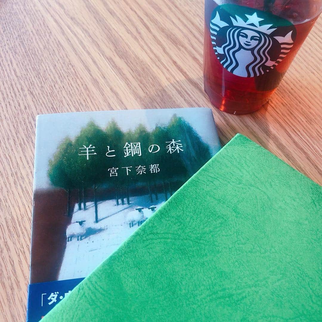伊藤美来さんのインスタグラム写真 - (伊藤美来Instagram)「みくです。 ずっと読みたかった本。 こんなに文章が美しくて癒されたのは久しぶりです.  そしてこの本に緑のカバーを選んでくれた店員さんを尊敬しました。丁寧で小さな気遣いすてき  #読書 #羊と鋼の森」4月22日 15時51分 - itomiku_official