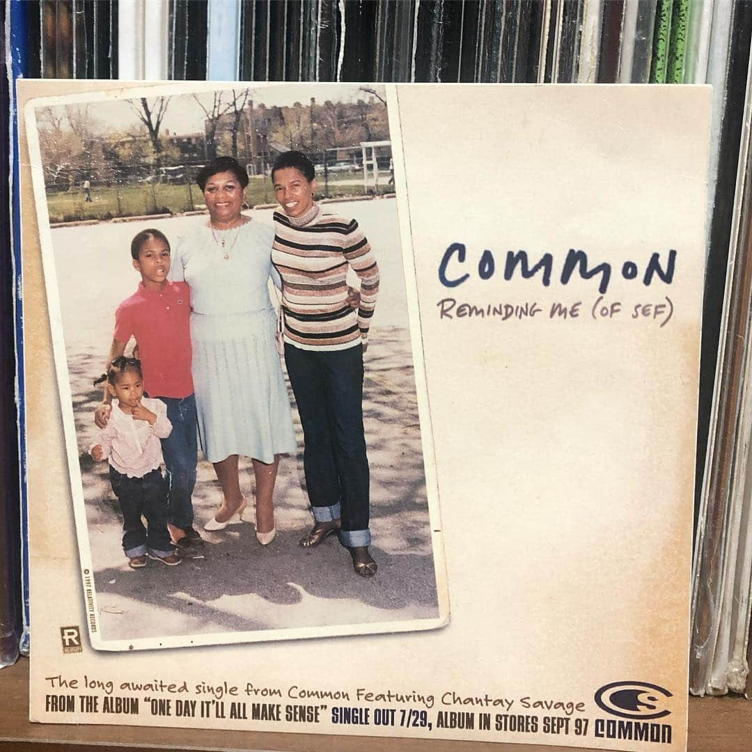 DJ SANCONさんのインスタグラム写真 - (DJ SANCONInstagram)「Common Sticker Collection ステッカーコレクション 28 ------------------------------------------------ 1997年 Common/ REMINDING ME (OF SEF) ステッカーです！ ------------------------------------------------ #Common #REMINDINGME  #hiphop #hiphopstickers  #90s #90ssticker #hiphopsticker #90shiphop #StickerCollection  #hiphopSticker #hiphopステッカー #hiphopステッカーコレクション  #djsancon #djサンコン」4月22日 16時34分 - djsancon