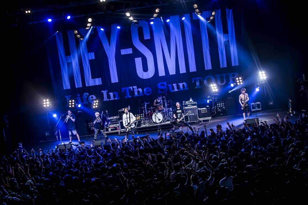 HEY-SMITHさんのインスタグラム写真 - (HEY-SMITHInstagram)「4/21(日) 仙台GIGS "Life In The Sun TOUR FINAL SERIES"  photo by @hayachinphoto」4月22日 18時22分 - hey_smith_japan