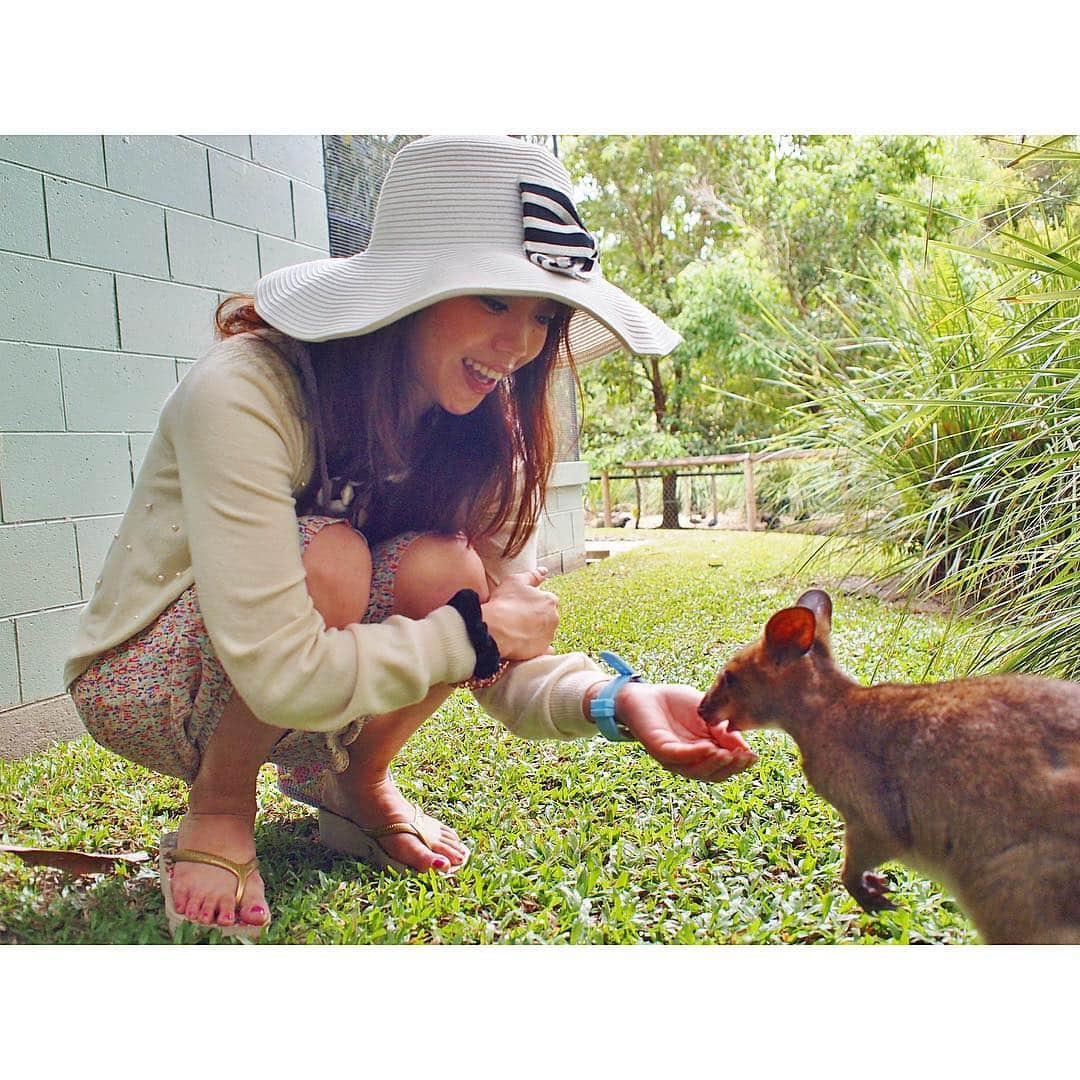 京乃ともみさんのインスタグラム写真 - (京乃ともみInstagram)「In celebration of Earth day 2019!🌏🌱💙. Keep food waste and liquids out of recycling.Use the water battle!Our planet deserves it.🙆‍♀️. . 今日は地球の日。💙. . 1 フードロスを無くそう🍙. 2リサイクル用品を使おう♻️ 3 地球に優しい暮らしを 🌻. . 動物も、植物も、大切な人も、海も、空も、大地も、呼吸できる新鮮な空気も…私たちが愛するどれもは、みんなの手で護れるね💚🦘. . . . . #地球に感謝 #環境保護#happyearthday #地球の日  #ワラビー #オーストラリア🇦🇺 #wallaby #australiatrip #cairnslife」4月22日 18時28分 - tomomi_kyono