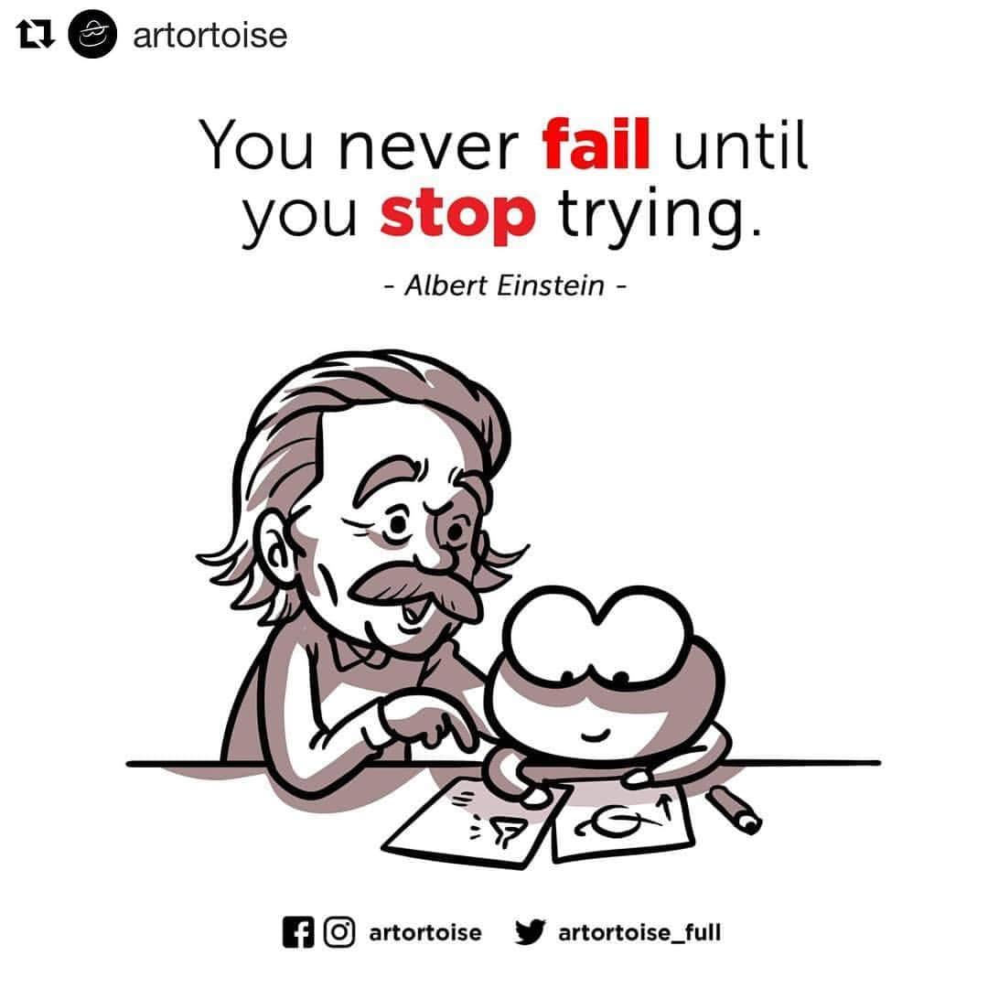 Koleksi Komik Malaysiaさんのインスタグラム写真 - (Koleksi Komik MalaysiaInstagram)「Tag member korang. Follow @koleksikomikmalaysia @twitterdotmy.my  #Repost @artortoise with @get_repost ・・・ You never fail until you stop trying. - Albert Einstein  #ArtortoiseMY #DigitalComicByArtortoise #DigitalIllustrationByArtortoise #artworkByArtortoise」4月22日 19時31分 - tokkmungg_exclusive