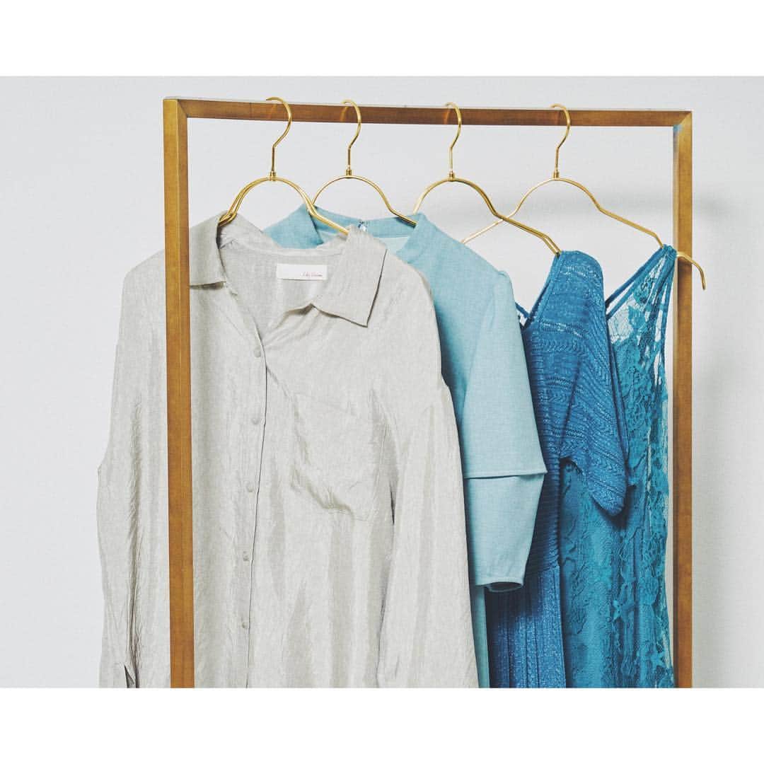 Lily Brownさんのインスタグラム写真 - (Lily BrownInstagram)「- sea blue -﻿﻿﻿﻿﻿﻿﻿﻿﻿﻿﻿ ﻿﻿ ﻿#lilybrown #リリーブラウン ﻿﻿﻿﻿﻿﻿ #summer #summercollection﻿﻿ #vintage #vintagefuture ﻿」4月22日 19時43分 - lily_brown_official