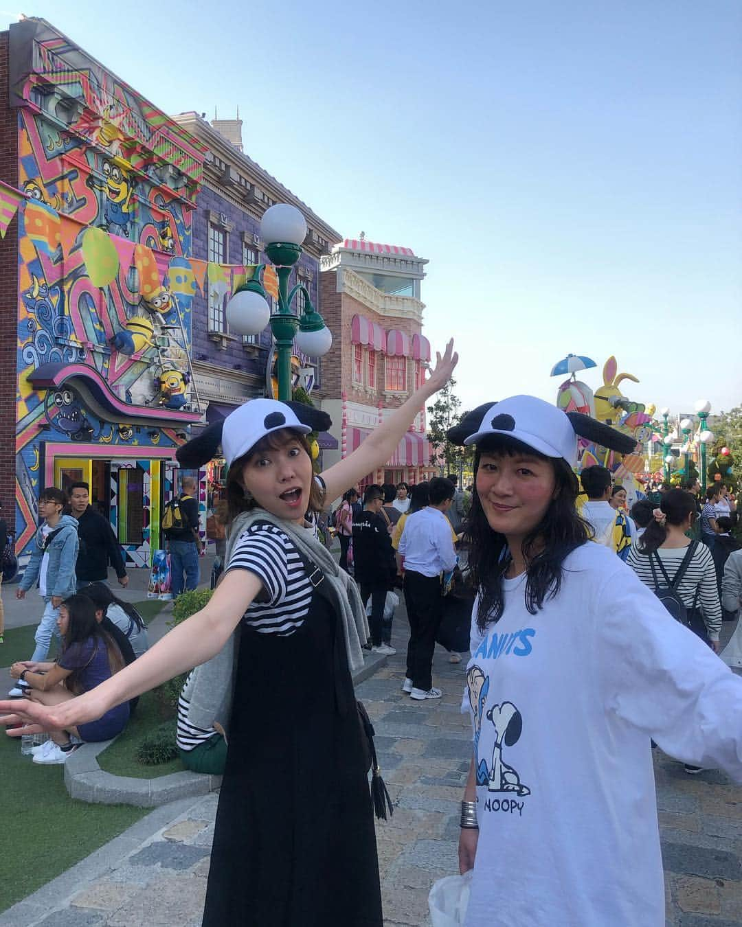 三原勇希さんのインスタグラム写真 - (三原勇希Instagram)「久しぶりのUSJ！ 三人でスヌーピー意識しちゃったよね🐶 あ〜めちゃめちゃ楽しかった〜 コナンザエスケープ大好きなのに、完売でした😭 チケットはお早めに。」4月22日 19時43分 - yuukimeehaa