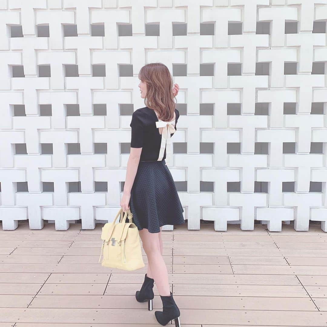 LIALUCA ONLINE SHOPさんのインスタグラム写真 - (LIALUCA ONLINE SHOPInstagram)「Summer Kniting Bow Tops🎀」4月22日 19時59分 - myime.jp