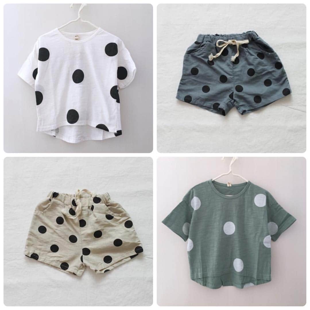 子供服のbig foRE:stさんのインスタグラム写真 - (子供服のbig foRE:stInstagram)「❤︎ポルカドットアイテム再入荷❤︎ . 去年大人気で完売していたポルカドットアイテムが再販になりましたー🎉 . シンプルだけど色味がおしゃれ✨ Tシャツは後ろが長くデザインされているので着るだけでおしゃれ☺️ とにかく去年大人気だった理由がありますっ‼︎ 今日から急に暑くなった今がおススメ😉 . . 是非、webショップにお立ち寄りください♫ . #子供服 #キッズコーデ #韓国子供服 # #fashion #outfit #女の子服 #男の子服 #ユニセックス#海外子供服 #シンプルコーデ #デニムコーデ #kidsmama #おしゃれさんと繋がりたい #igkids #kidsjapan #セレクトショップ #韓国ファッション #サマーコーデ  #ショートパンツ #シンプル#夏物新作  #ショートデニム#プチプラコーデ #通園コーデ」4月22日 20時09分 - olpemi_