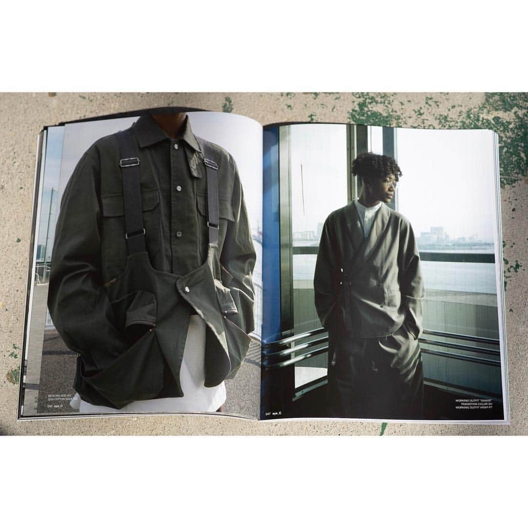 ミーンズワイルのインスタグラム：「[eye_C magazine] No.1  INVENTORY CONTROL SS19」