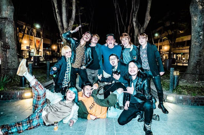 Terufumi Tamanoさんのインスタグラム写真 - (Terufumi TamanoInstagram)「Wonderful Night with HEY-SMITH!!! Thank you!! Photo by @cazrowaoki  #lifeinthesun」4月22日 20時20分 - terucrossfaith