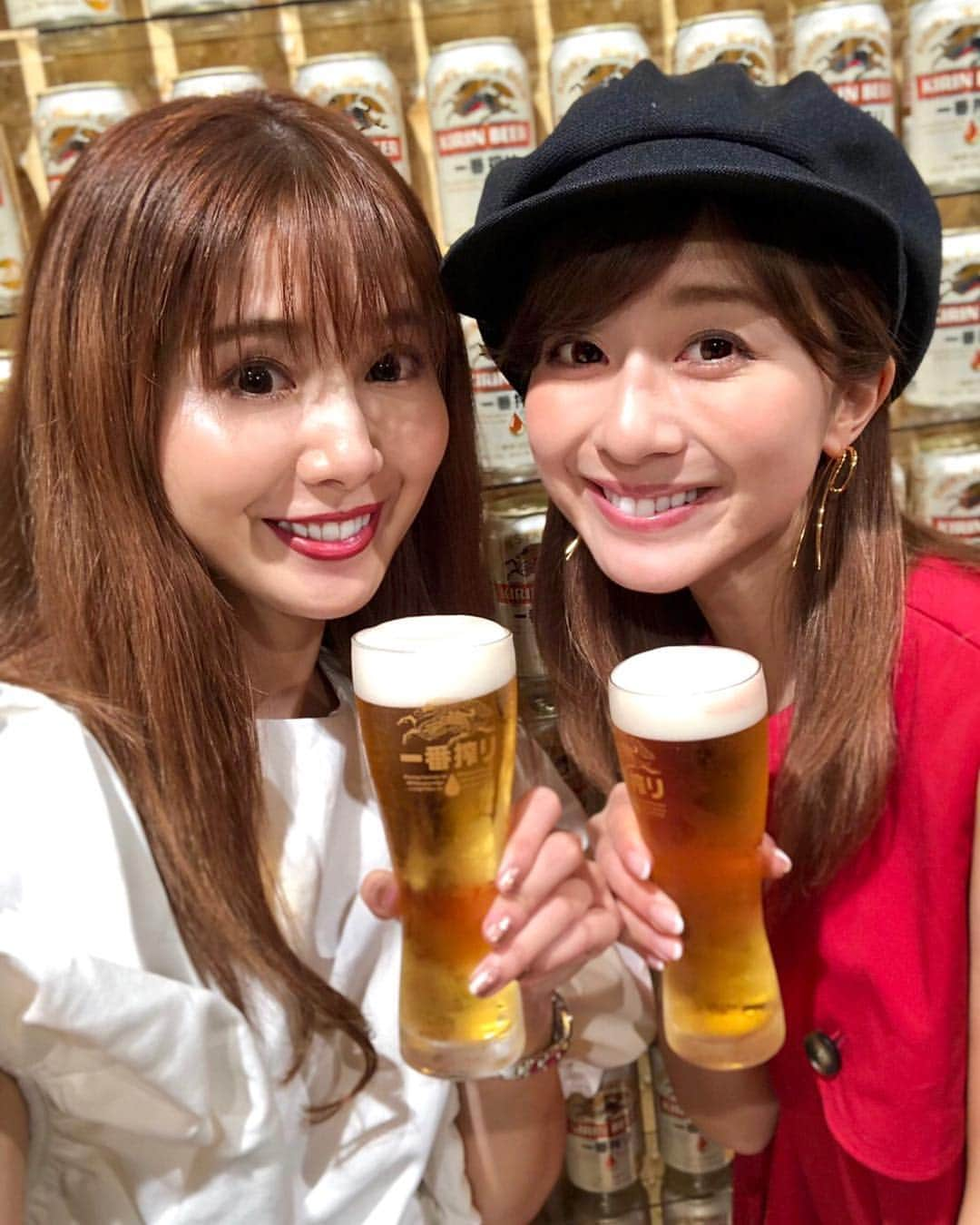 一木美里さんのインスタグラム写真 - (一木美里Instagram)「乾杯🥰🍻❤️ 新しくなった、キリンビール新一番搾り完成partyへ🌸 上品なおいしさで、お食事とも合う✨ 飲み飽きない #新おいしい ビールのおいしさに感激😍🥺 . #新一番搾り#PR#ビール#一番搾り#beer #맥주 #ビール女子 #おいしい #tokyo #乾杯#キリンビール」4月22日 20時34分 - misato_ichiki