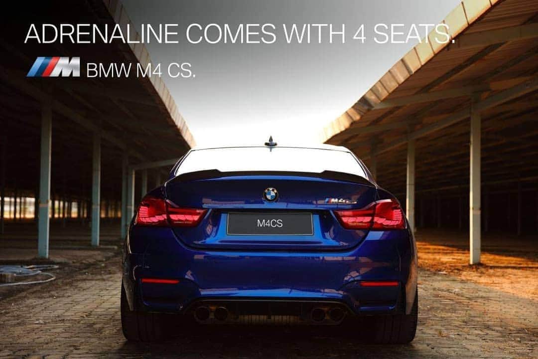 BMW Thailandさんのインスタグラム写真 - (BMW ThailandInstagram)「BMW M4 CS คือรุ่นพิเศษของ BMW M GmbH เป็นรถยนต์ที่มีประสิทธิภาพในระดับที่สูงสุด  ความแรงของเครื่องยนต์สูงถึง 460 แรงม้า ควบคู่ตัวถังคาร์บอนไฟเบอร์น้ำหนักเบาอย่างเหลือเชื่อ นอกจากนั้นยังโดดเด่นด้านดีไซน์กว่าใครด้วยไฟท้ายที่ใช้เทคโนโลยีล้ำยุค (OLED)  ราคาเริ่มต้นที่ 11,439,000 บาท (สี San Marino Blue) *ราคารถรวมแพคเกจ BSI Standard (การบริการบำรุงรักษา 3 ปี หรือ 60,000 กม. และการรับประกัน 3 ปี ไม่จำกัดระยะทาง) *เงื่อนไขเป็นไปตามที่บริษัทฯ กำหนด  สนใจติดต่อที่ผู้จำหน่ายฯ อย่างเป็นทางการ ได้แล้ววันนี้! #BMW #BMWTH #BMWM4」4月22日 20時48分 - bmwthailand