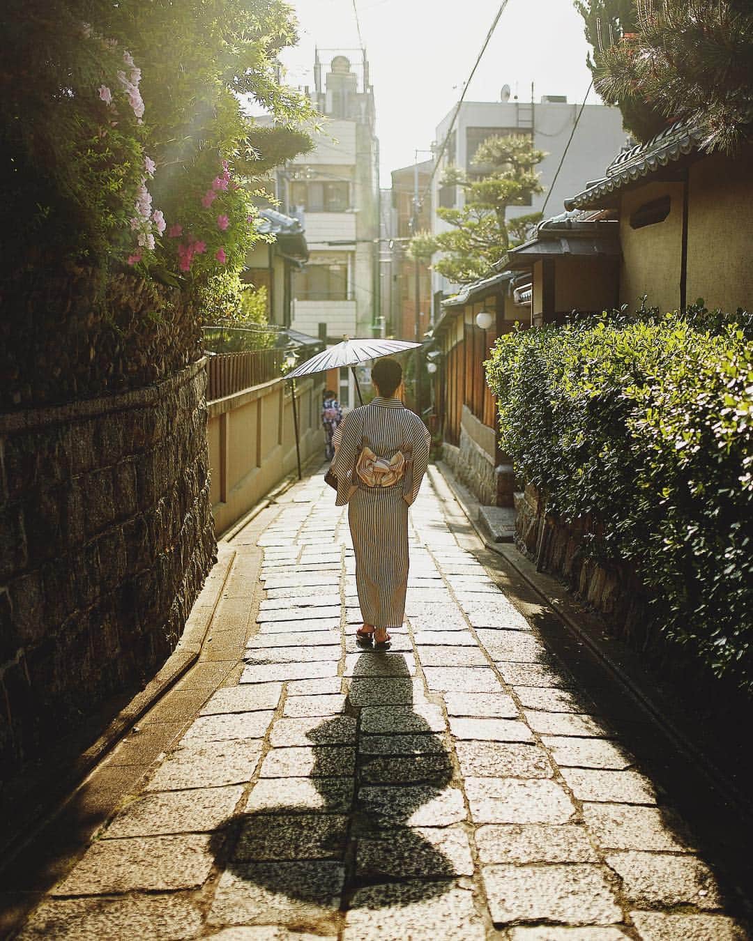 Najiiのインスタグラム：「an alley of Kyoto」